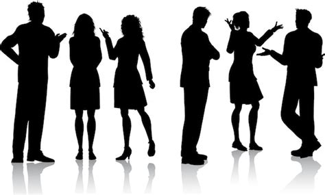 people talking silhouette png|silhouettes of people to copy.